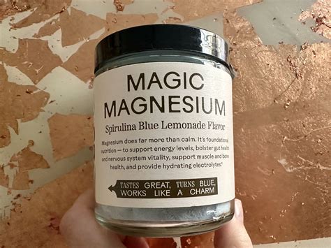 The Vibrational Energy of Magnesium in Herb Magic